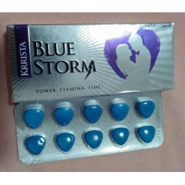 印度雙效巔峰藍色風暴KRRISTA BLUE STORM( 200/60) 頂級壯陽助勃增硬+持久延時，雙效二合一   價格最便宜